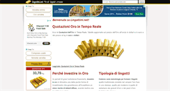 Desktop Screenshot of lingottini.net